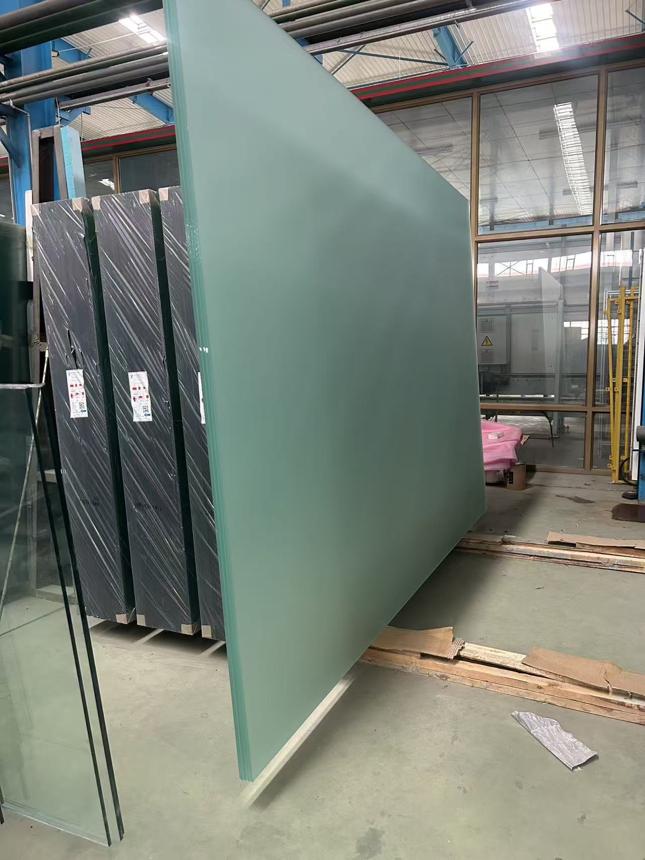 呼伦贝尔市防火玻璃建筑幕墙玻璃生产基地 - 方案